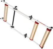 Folding Bike Trainer, Bike Roller Trainer for Indoor Exercise, High Strength Aluminum Alloy Bike Roller, Home Bicycle Trainer, Portable Bike Roller Trainer with Low Noise