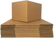 12 X 12 X 12 Inches Medium Moving Boxes Strong Shipping Boxes, 25 Pack