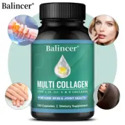 Multi Collagen Supplement For Hair Shiny,Skin Health,Strong Nail & Joint Comfort
