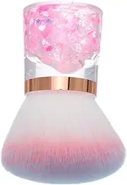 FOMIYES Nail Dust Brush: Acrylic Cleaner Dip Powder Brush - Flower Shape Makeup Blush Nail Clean Up Tool - Manicure Duster for Women