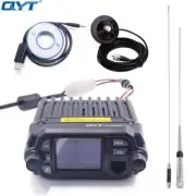 QYT KT-8900D Mini Walkie talkie Quad Display 25W Dual band UHF/VHF Car Radio