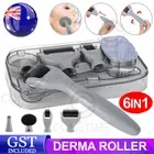 Derma Roller 6 in 1 Titanium Dermaroller Kit Micro Needle Skin Care Anti Aging