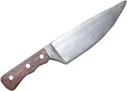 LarpGears Halloween Foam Weapon Butcher Knife Toy Brown 12.6 in