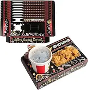 40 Pcs Movie Night Paper Snack Trays Movie Night Party Favors Cinema Theme Party Birthday Party Supplies Red Carpet Party Family Movie Popcorn&Drink&Candy Box