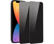 [2 Pack] Full Coverage 9H Privacy Anti Spy Tempered Glass Screen Protector for Apple iPhone 13 Pro MAX