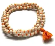 Tulsi Jaap Mala-108 Beads Rosary Basil-Tulsi for Jap/Tulsi Mala for Chanting