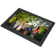 Digital Photo Frame 10.1in HD Screen 1080P Video Music Calender Auto On SPM