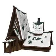 [Dungeons & Dragons] D&D IotR The Lodge Papercraft Set