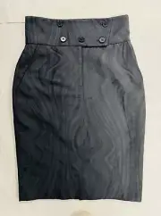 Paul Smith Black Label Wool Blend Women’s Pencil Skirt Size IT 42, UK 10/12, NEW
