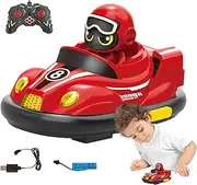 RC Bumper Car Set | Bumper Remote Control Truck Set,Rechargeable Ejecting Game Electric Battle Vehicle Playset for Boys