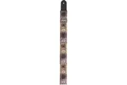 Guitar Strap - XTR 2 Inch Black Deluxe Poly Cotton Vintage Sepia Diamond