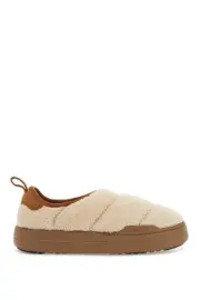 Slip-on Park Puffer in fleece MOON BOOT Woman Sz. 40 IT 80D2470120 L007 WHITE