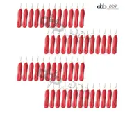 Lot Of 50 Pcs Scalpel Handle Plastic #4 with Red Color Surgical Instruments