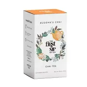 Buddha'S Chai, Cardamom Chai Tea Bags W/Cinnamon, High Caffeine, Hot & Iced Tea,