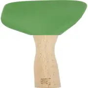 Flex-Core Long-Handled Silicone Jar Scraper Spatula, Wood Handle, Heat-Resistant