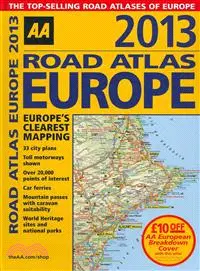 在飛比找三民網路書店優惠-2013 Road Atlas Europe