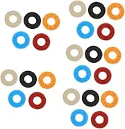 Veemoon 5pcs Precision Game Controller Joystick Buffer Rings - Durable Silicone Replacement for Enhanced Comfort & Control in Gaming