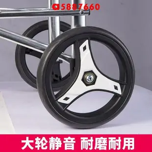 超大容量靜音四輪買菜車小拉車購物車拉桿車家用折疊手拉車便攜拖車菜籃車買菜車收納車折疊收納車拉桿購物車手推車