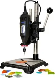 ToolStand - Drill Press Stand (compatible with Dremel),Black, Large