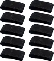 10 Pcs Black Armbands Football, Elastic Black Armbands Mourning Band, Loop Closure Sports Exercise Armbands, Black Arm Bands For Football, Running, Re