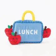 Zippypaws Zippy Burrow Lunchbox with Apples 19x21.5x7.6cm