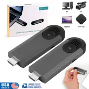 Mini 5G Wireless WiFi Dongle HDMI Extender With Transmitter & Receiver PC To TV