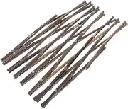 CAXUSD Natural Bamboo Privacy Fence Stretchable Garden Picket Outdoor Screening Hedge Creative Yard Partition Lightweight Decorative Fence