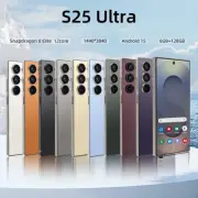 Unlocked New S25 Ultra 7.3" Smartphone 5G Android 15 Dual SIM 6+128GB Cellphone