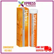 Hydralyte Effervescent Electrolyte 20 Tablets Orange Flavour NEW XPRESS