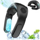 Portable Neck Fan Hands Free, Bladeless Air Conditioner Fan 5000mAh Battery Rech