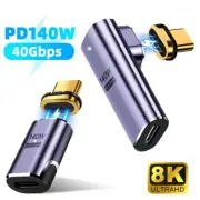 USB Type-C Magnetic Connector 24Pin USB4.1 Thunderbolt4 Extender 140W 8K UltraHD