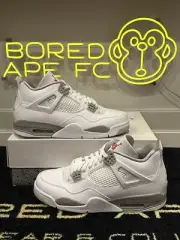 Size 12.5 - Jordan 4 Retro Mid White Oreo