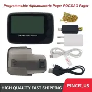 Programmable Alphanumeric Pager POCSAG Pager Emergency Text Receiver Kit pe66