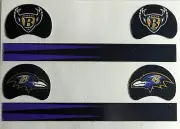 1998-2023 Baltimore Ravens Custom Gumball Mini Helmet Decals