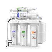 5 Stage 75 GPD Undersink Reverse Osmosis Water Filter System Purifier Drinking