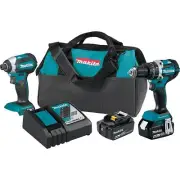 Makita 18V LXT Lithium-Ion Cordless Hammer Drill and Impact Driver Kit