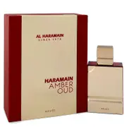 Al Haramain Amber Oud Rouge by Al Haramain Eau De Parfum Spray 2 oz for Men