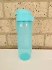 NEW Tupperware Gen II 500ml Flip Top Drink Bottle Blue