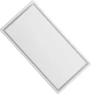 Gatuida Automotive Sun Visor Mirror: Stainless Steel Glass Rear View Makeup Vanity Mirror Self-adhesive For Car Interior Accessories Daily Use And Travel