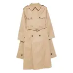 [Jean Paul Gaultier] Jean Paul Gaultier Double-breasted Belted Trench Coat 34 FR NEUTRALS