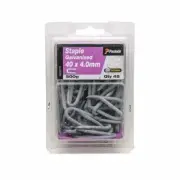Paslode 40 x 4mm 500g Galvanised Staple Nails - 45 Pack