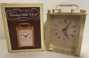 Vintage Analog Table Clock Quartz Clock New in Box (New Old Stock)