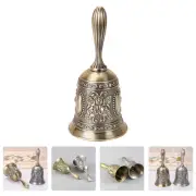 Musical Hand Bells Retro Alloy Bell Service Hand Bells Wedding Dinner Bells