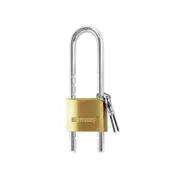 Brinks Solid Brass Adjustable Shackle Padlock (171-50061)
