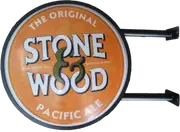 Stone & Wood Beer Bar Lighting Wall Sign Light LED