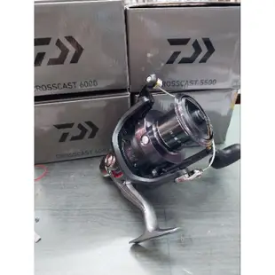 《漢國釣具》大和 Daiwa CROSSCAST 5500型／6000型 遠投，灘釣，堤防，捲線器