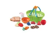 Learning Resources New Sprouts Healthy Lunch Toddler - 15 Pieces, Ages 18+ months Toddler Learning Toys, Pretend Play Food Set, Outdoor Toys, Pretend Picnic, Play Lunch Food