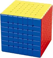 Bukefuno MoYu Meilong 7x7 M V2 Magnetic Speed Meilong M 7x7 Puzzle Cube MFJS 7x7 M V2 Magic Cube Stickerless Moyu 2023 Meilong 7x7x7 M Magnetic Cubing Classroom 7x7 M Speed Toys