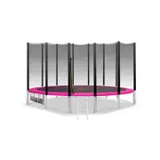 Kahuna Blizzard 14ft Trampoline - Pink