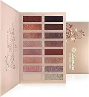 (Nude Exposed) - Best Pro Eyeshadow Palette Makeup - Matte + Shimmer 16 Colours - High Pigmented - Professional Vegan Nudes Warm Natural Bronze Neutral Smokey Cosmetic Eye Shadows